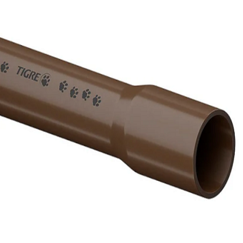 Tubo Marrom Soldável de 60mm x 6m Tigre